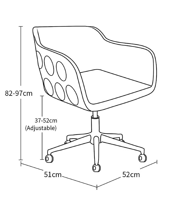 Dimple Golf Ball Chair - Office Chair